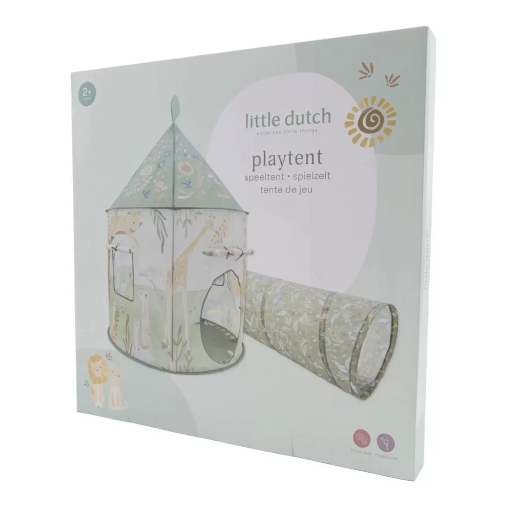 Little Dutch játszósátor alagúttal - Safari – alternatív kép 2