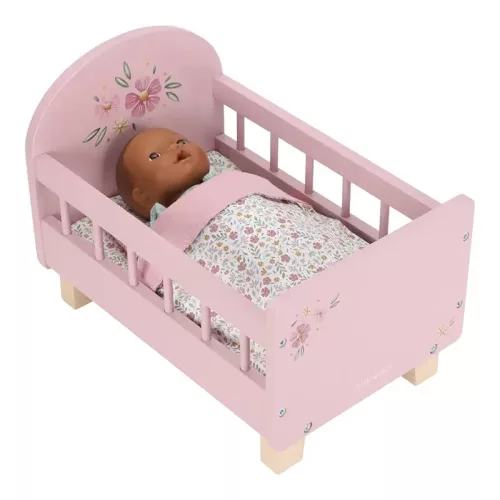 Little Dutch játék babaágy ágyneművel - Fairy Garden, 0–2 év, Többszínű