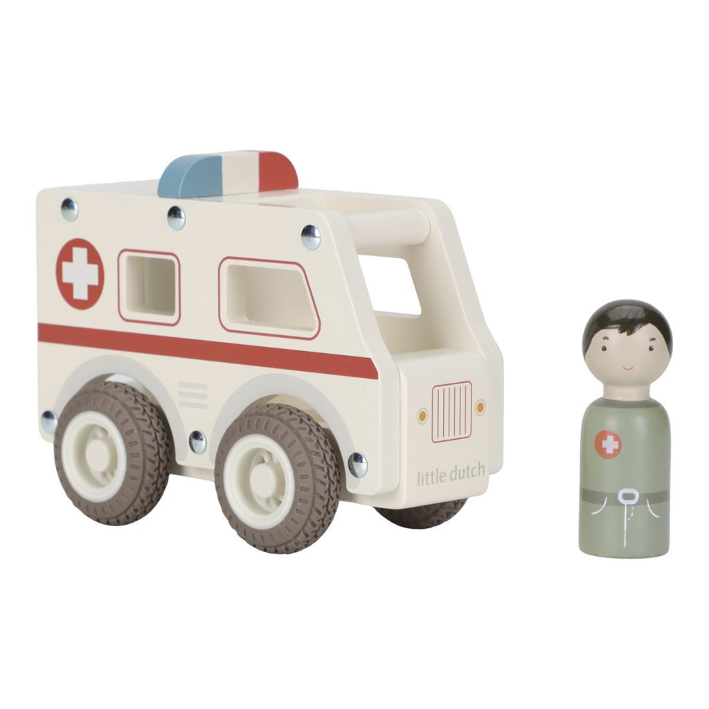 Little Dutch mentőautó figurával – alternatív kép 1