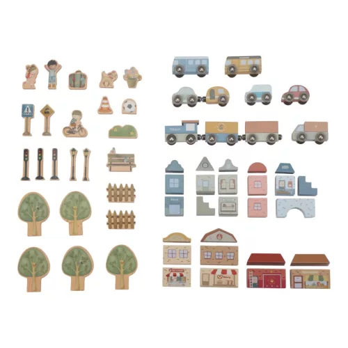 CraftArt Little Dutch vasút szett