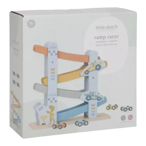 Little Dutch autók a lejtőn ÚJ, 0–2 év, Többszínű