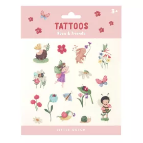 Little Dutch tetováló matricák - Rosa és barátai