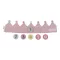 Little Dutch gyerek születésnapi korona számokkal - pink, 6–8 év, Rózsaszín