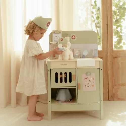 Little Dutch plüss cica táskában – Játék plüss