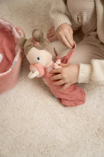 Little Dutch Rosa baba mózeskosárban, 0–2 év, Többszínű
