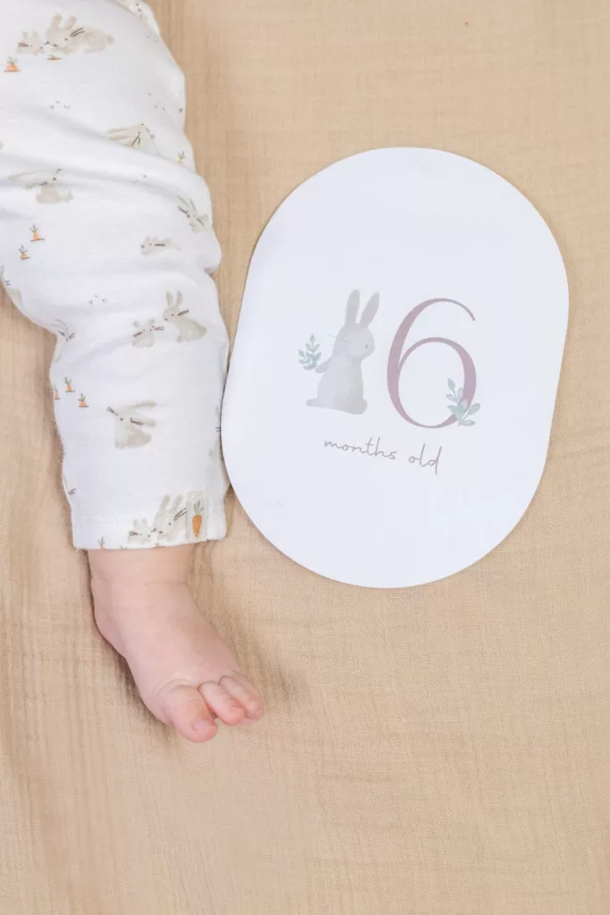 Little Dutch mérföldkő kártyák Baby Bunny alternatív kép 2