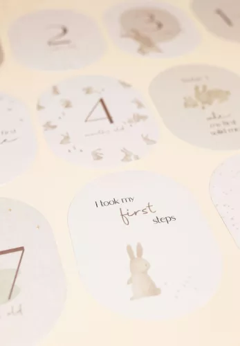 Little Dutch mérföldkő kártyák Baby Bunny