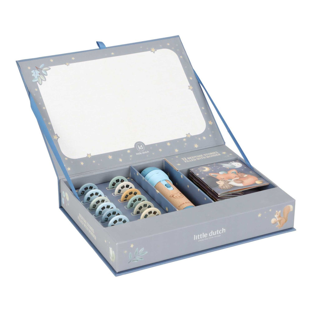 Little Dutch mesevetítő – Varázslatos esti meseélmény gyerekeknek (Kék) – fő nézet