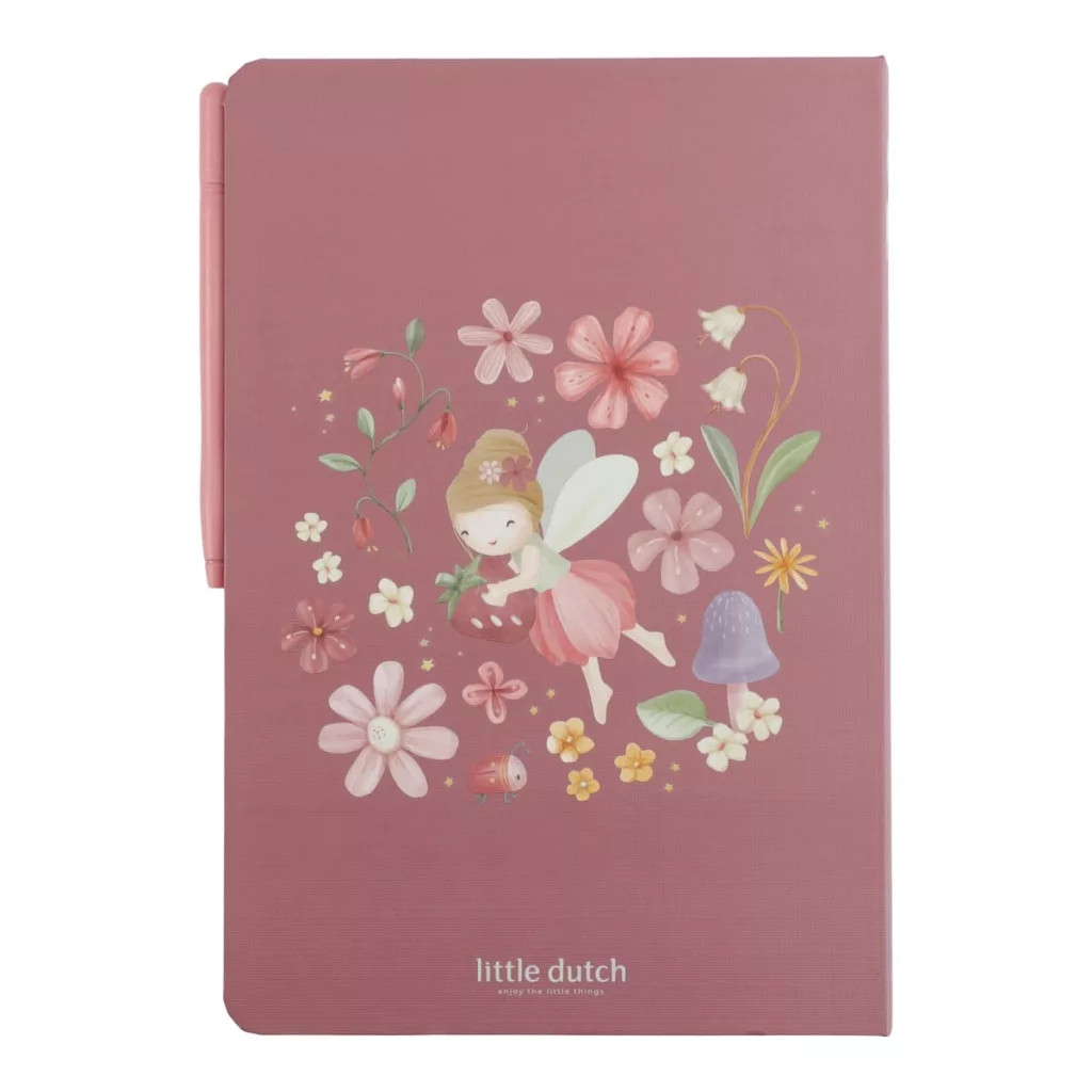 Little Dutch LCD rajztábla kártyákkal - pink – alternatív kép 1