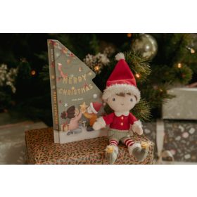Little Dutch karácsonyi könyv Jim babával