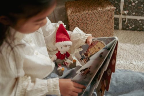 Little Dutch karácsonyi könyv Jim babával