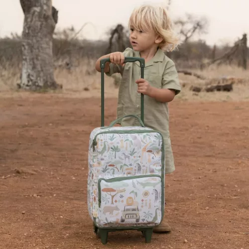 Little Dutch gyerek bőrönd - Safari Friends