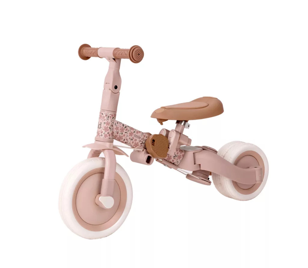 Little Dutch szülőkormányos tricikli - Fairy Floral – alternatív kép 3