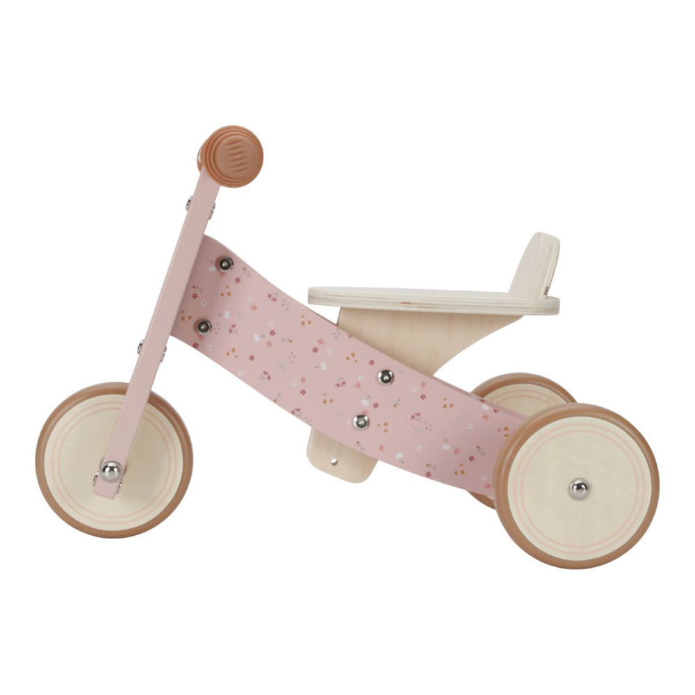 Little Dutch fa tricikli - kis pink virágok – alternatív kép 2