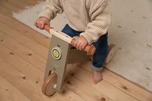 Little Dutch fa tricikli - olívazöld