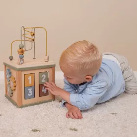 Little Dutch készségfejlesztő kocka Little Farm