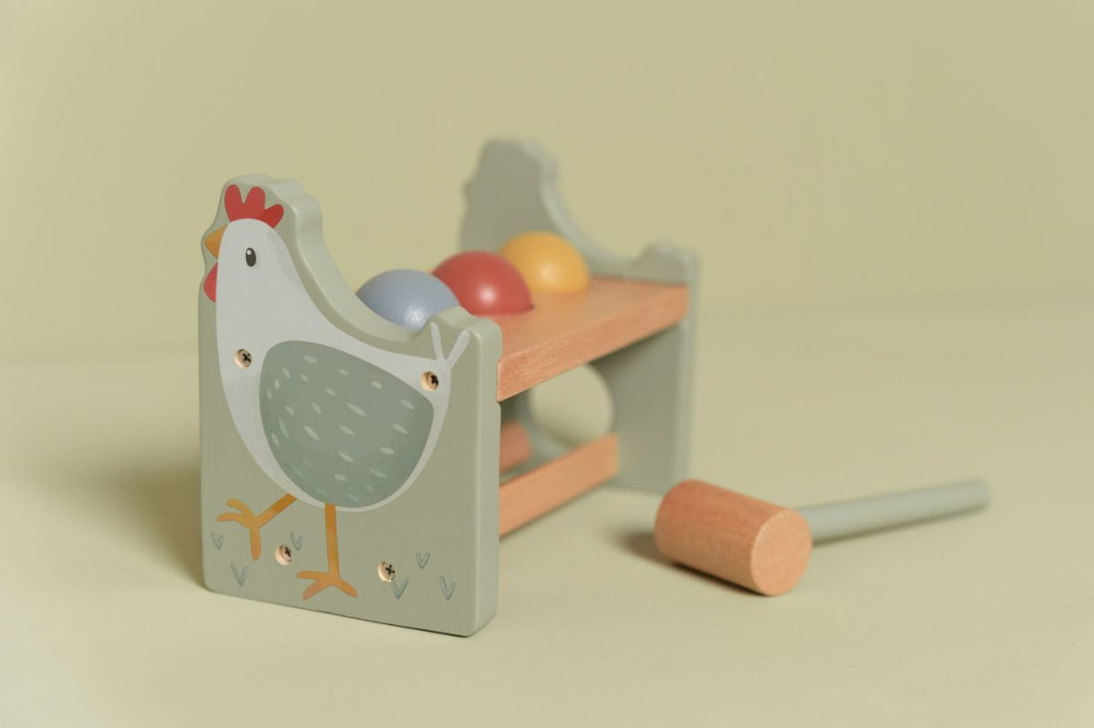 Little Dutch kalapálós játék - Little Farm – alternatív kép 3