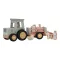 Little Dutch traktor utánfutóval - Little Farm, 6–8 év, Többszínű