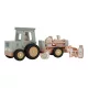Little Dutch traktor utánfutóval - Little Farm, 6–8 év, Többszínű