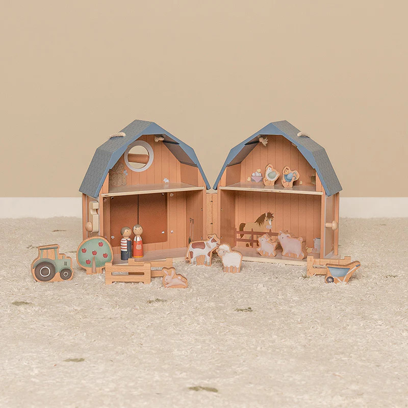 Little Dutch szétnyitható istálló - Little Farm – alternatív kép 1