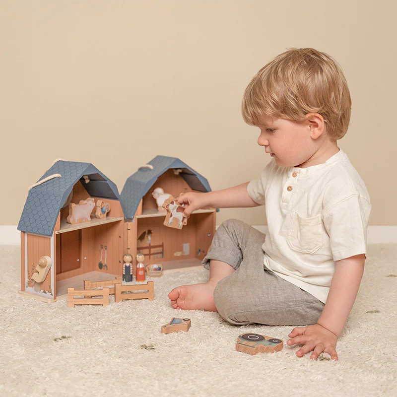 Little Dutch szétnyitható istálló - Little Farm – alternatív kép 2