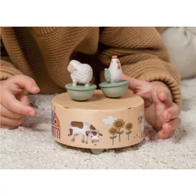 Little Dutch mozgó figurás zenedoboz - Little Farm