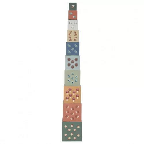 Little Dutch toronyépítő - Forest Friends