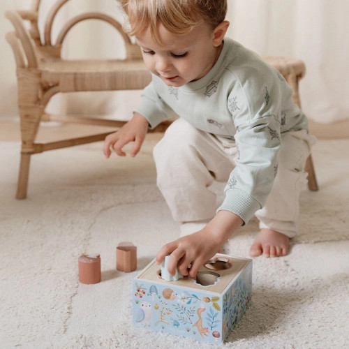 Little Dutch formabedobó kocka - Forest Friends