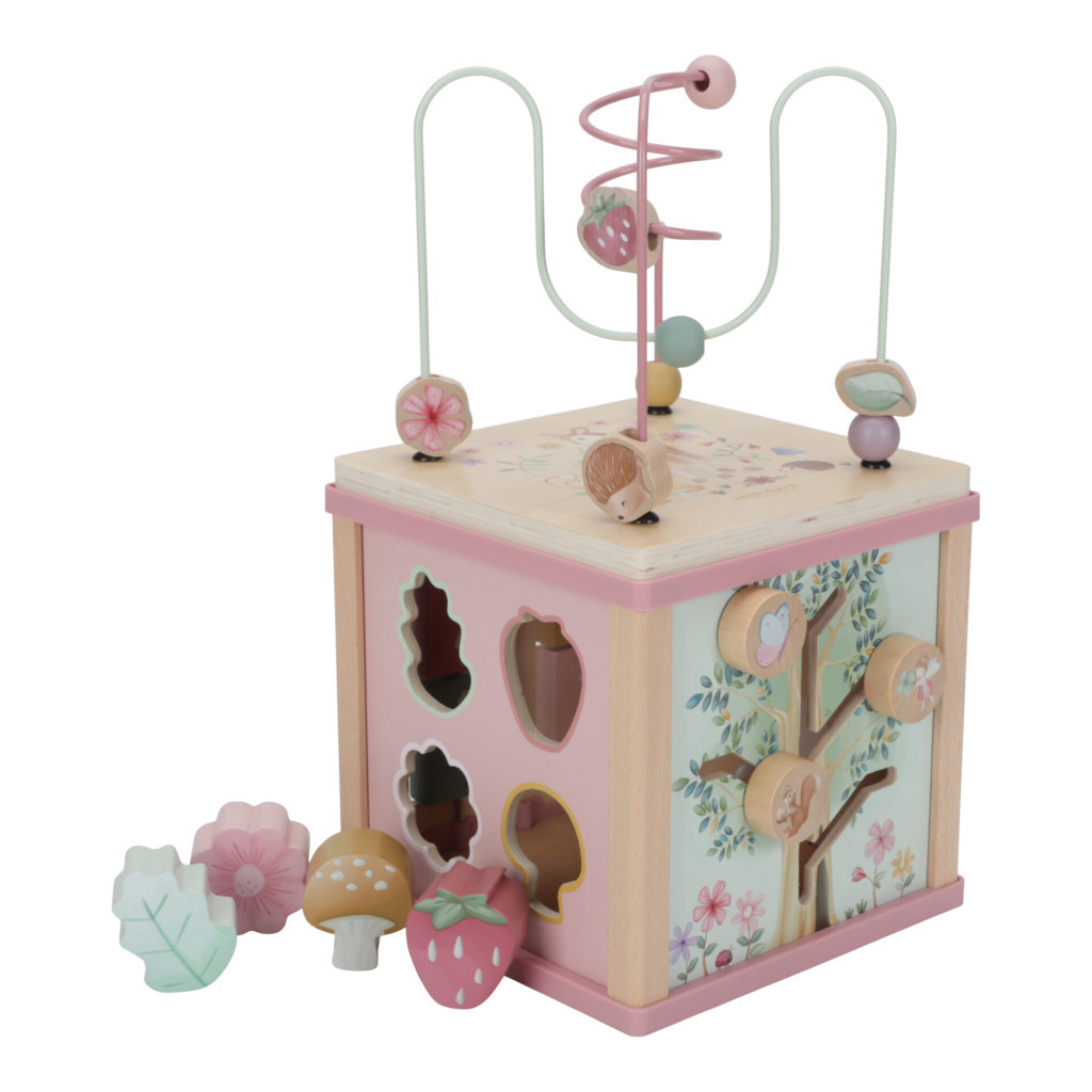 Little Dutch készségfejlesztő kocka - Fairy Garden – fő nézet
