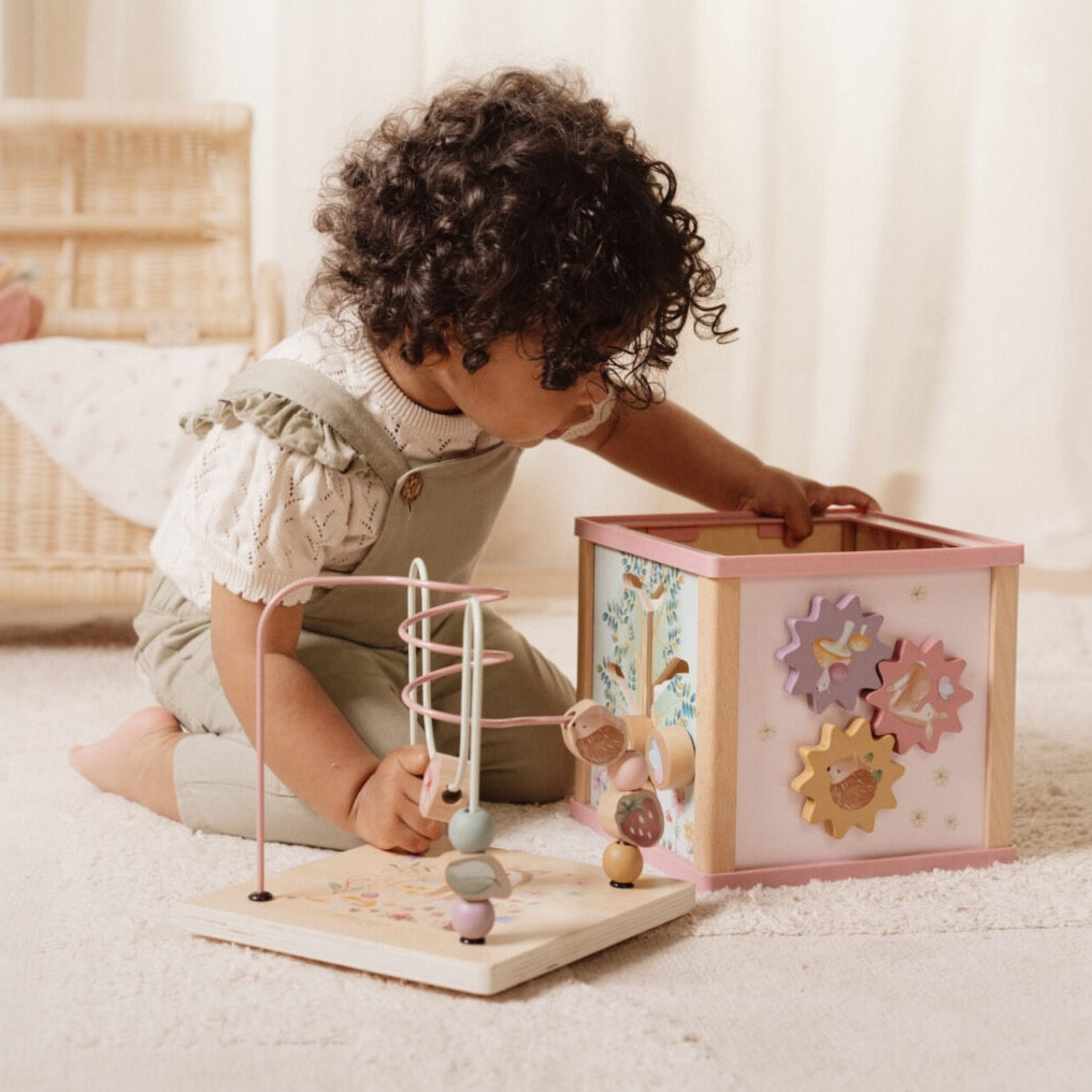 Little Dutch készségfejlesztő kocka - Fairy Garden – alternatív kép 1