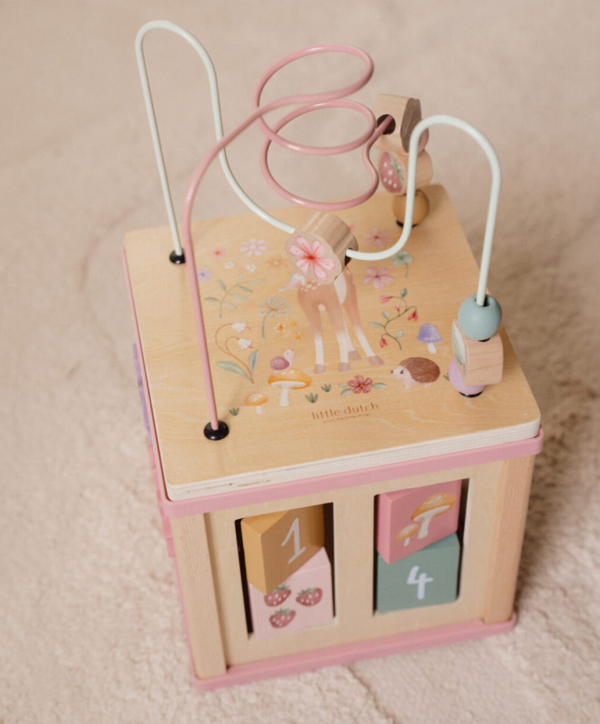 Little Dutch készségfejlesztő kocka - Fairy Garden – alternatív kép 3