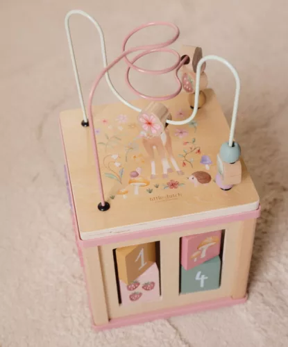 Little Dutch készségfejlesztő kocka - Fairy Garden