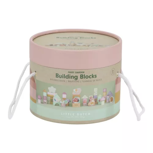 Little Dutch fa építőkocka 50 db - Fairy Garden