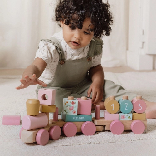 Little Dutch vonat építőelemekkel - Fairy Garden – alternatív kép 1