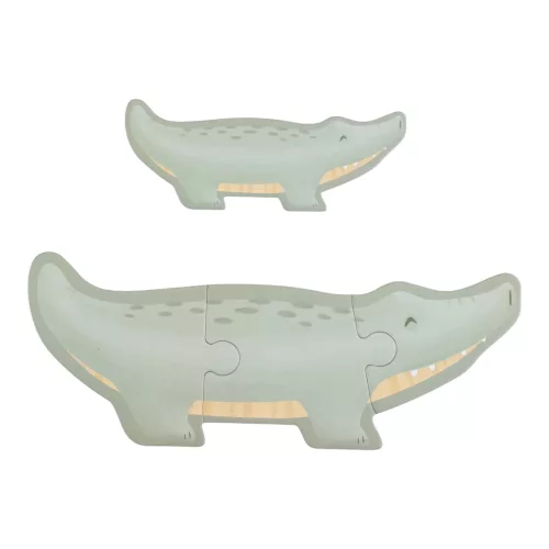 Little Dutch 6 az 1-ben puzzle- Safari Friends