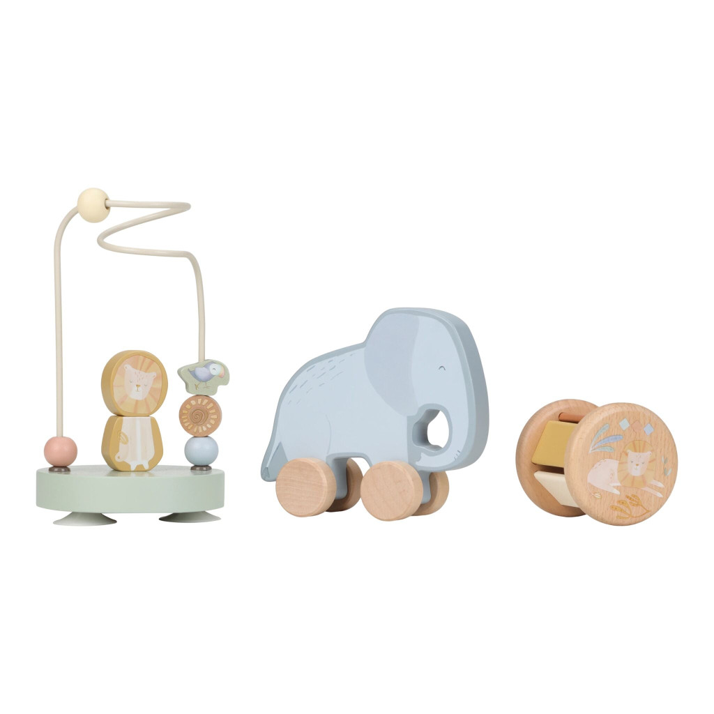 Little Dutch Houten Giftset - Safari Friends (fő nézet)
