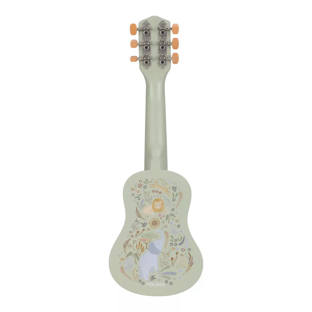Little Dutch játék gitár zöld - Safari Friends – alternatív kép 2