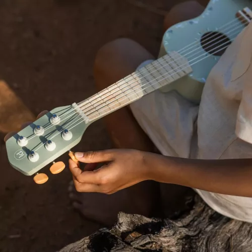 Little Dutch játék gitár zöld - Safari Friends