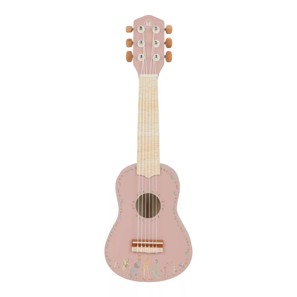 Little Dutch játék gitár pink - Safari Friends – fő nézet