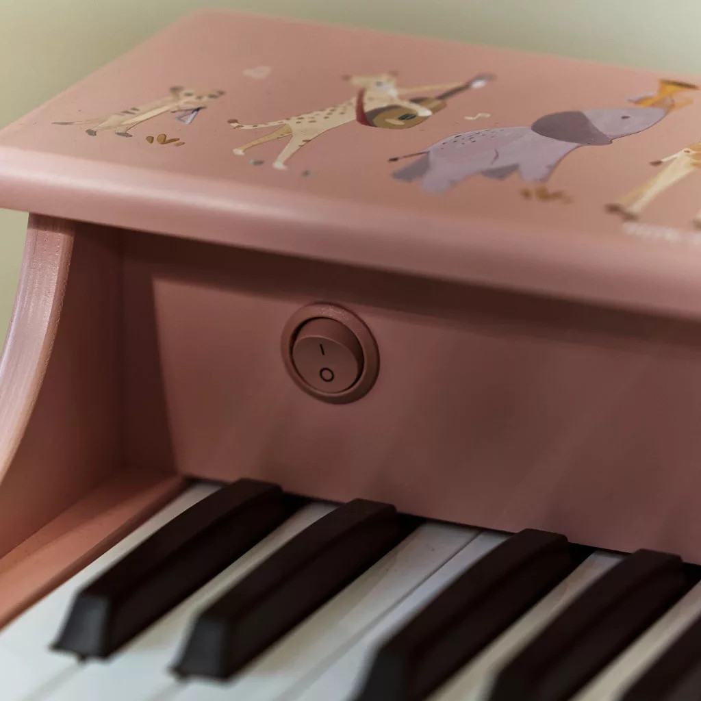 Little Dutch elektronikus zongora pink - Safari Friends – alternatív kép 5