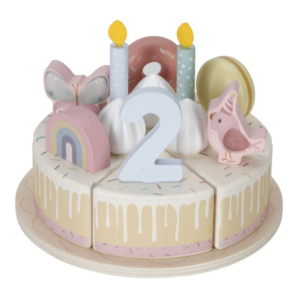 Little Dutch szülinapi torta - pink – alternatív kép 1