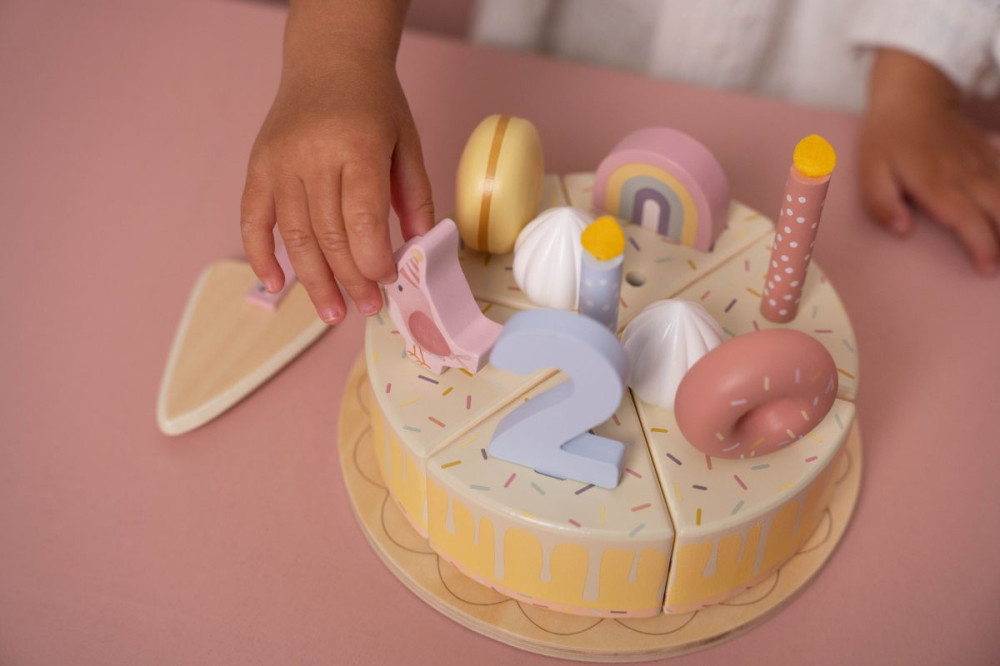 Little Dutch szülinapi torta - pink – alternatív kép 3