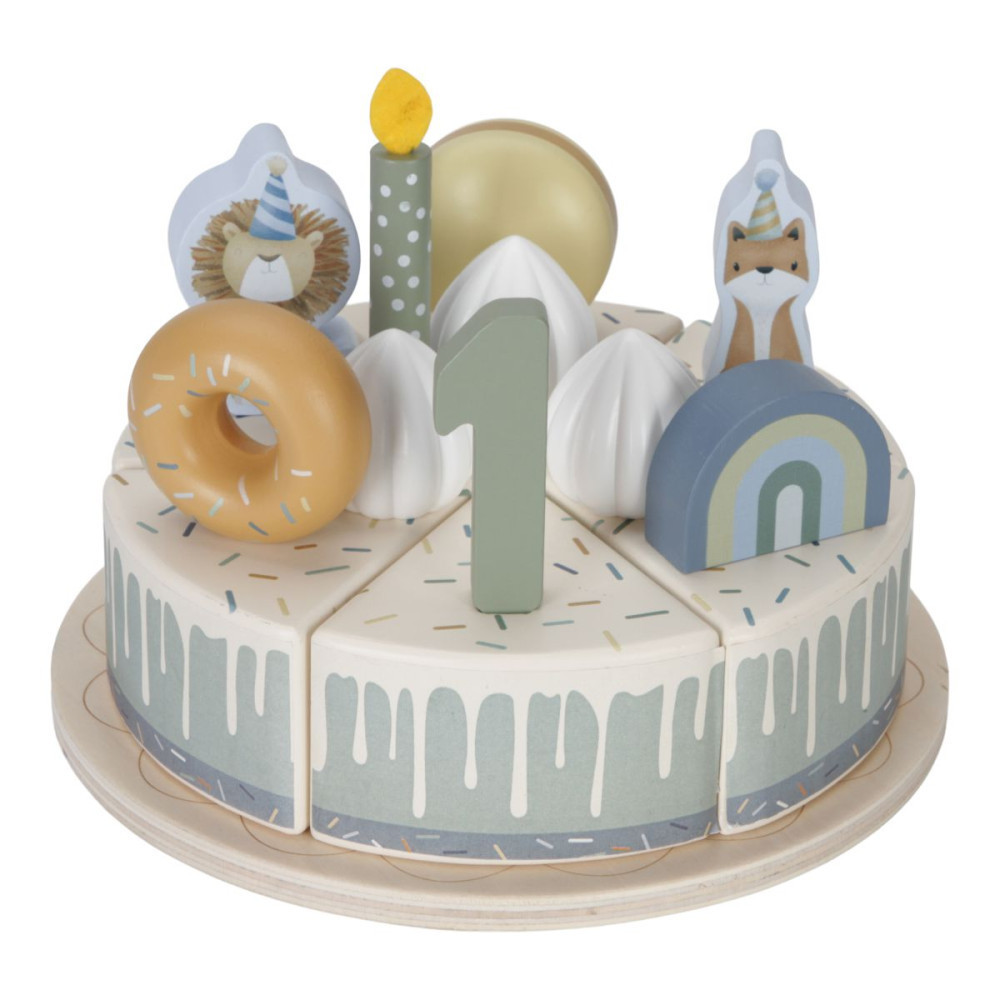 Little Dutch szülinapi torta - kék – fő nézet