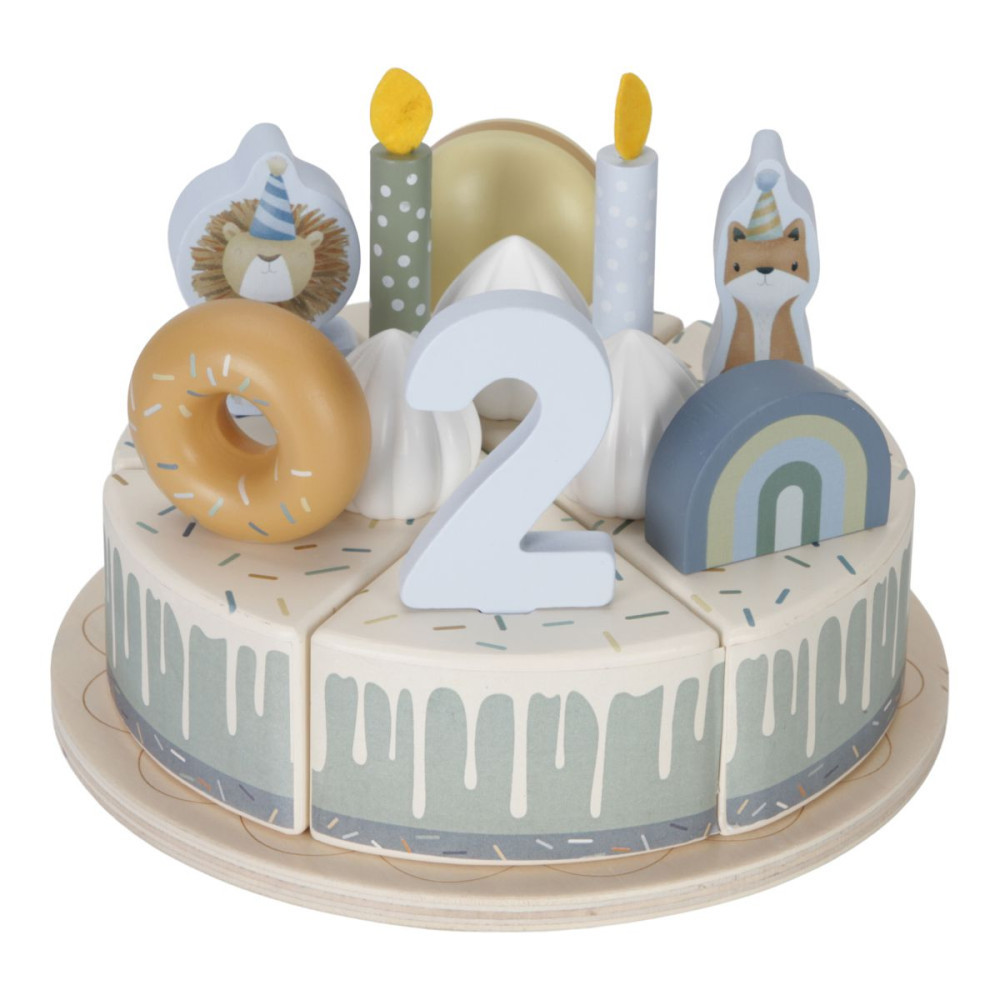 Little Dutch szülinapi torta - kék – alternatív kép 1
