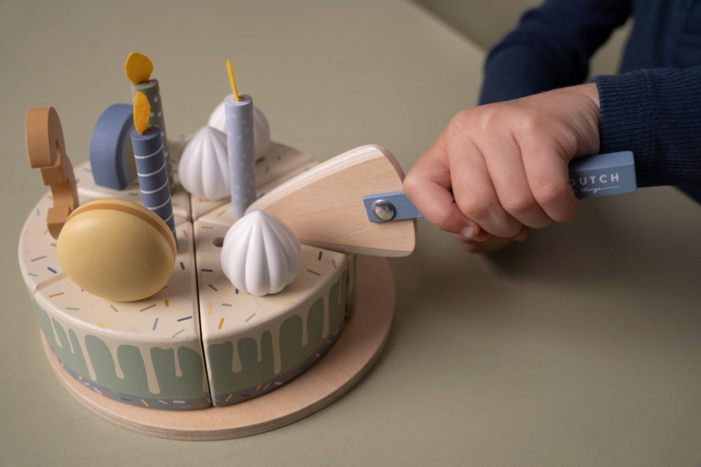 Little Dutch szülinapi torta - kék – alternatív kép 2