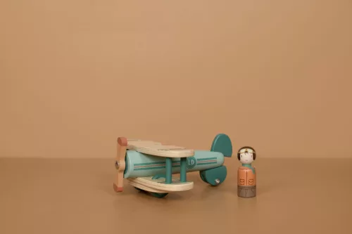 Little Dutch fa repülőgép figurával