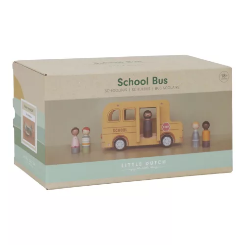 Little Dutch iskolabusz figurákkal