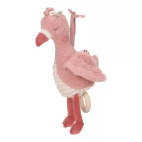 Little Dutch felhúzható zenélő flamingó-Safari Friends, 0–2 év, Többszínű