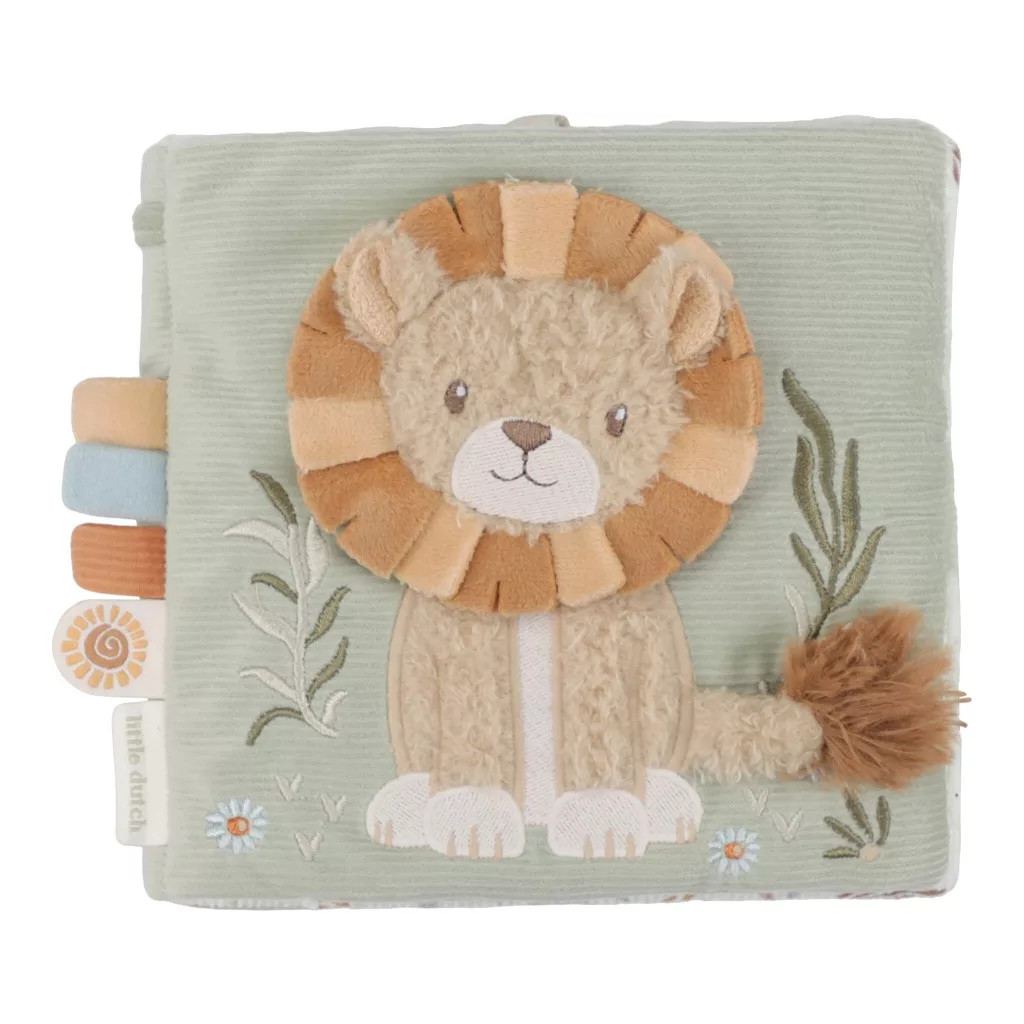 Little Dutch textil babakönyv nagy - Safari Friends – fő nézet