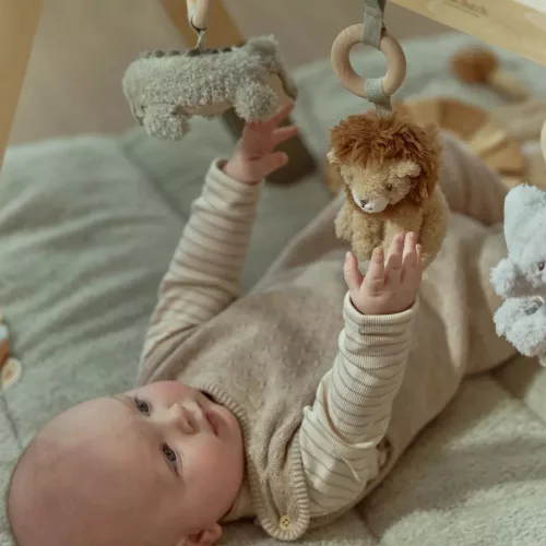 Little Dutch babatornáztató - Safari Friends, 0–2 év, Többszínű